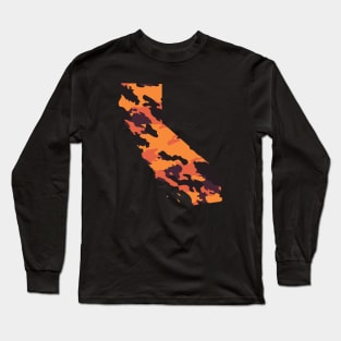 California Hunting Camo Long Sleeve T-Shirt